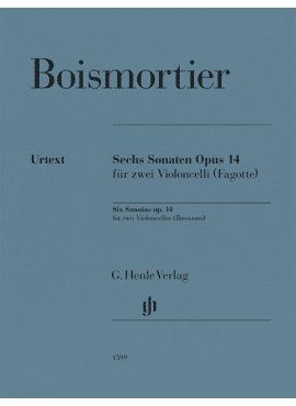 Six Sonatas op. 14 for two Violoncellos (Bassoons)